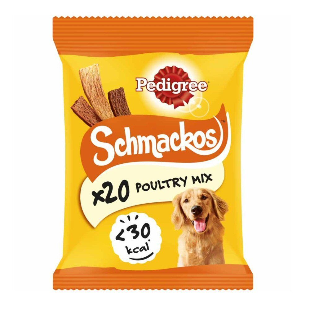 Pedigree 20 Schmackos Poultry Mix Dog Treats