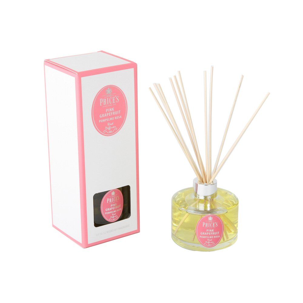 Prices Candles 250ml Signature Pink Grapefruit Reed Diffuser