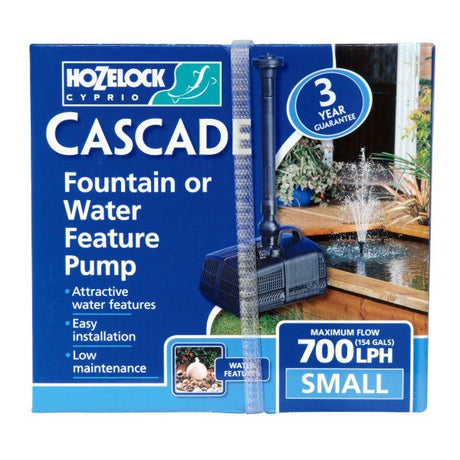 Hozelock Cascade 700 Fountain & Waterfall Pump - 3352