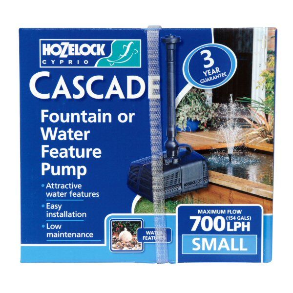 Hozelock Cascade 700 Fountain & Waterfall Pump - 3352