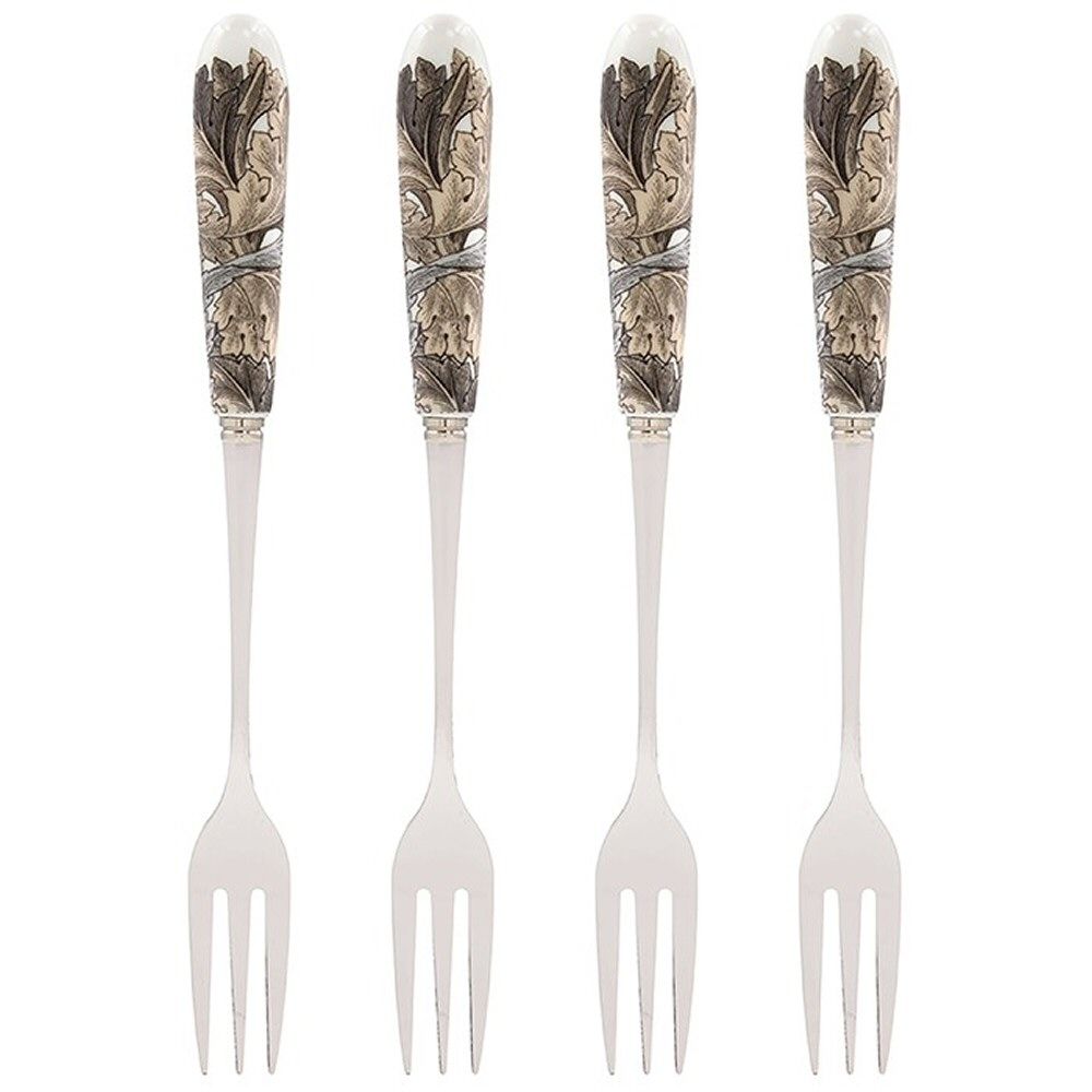 William Morris Ancanthus Fork Set (Set of 4)