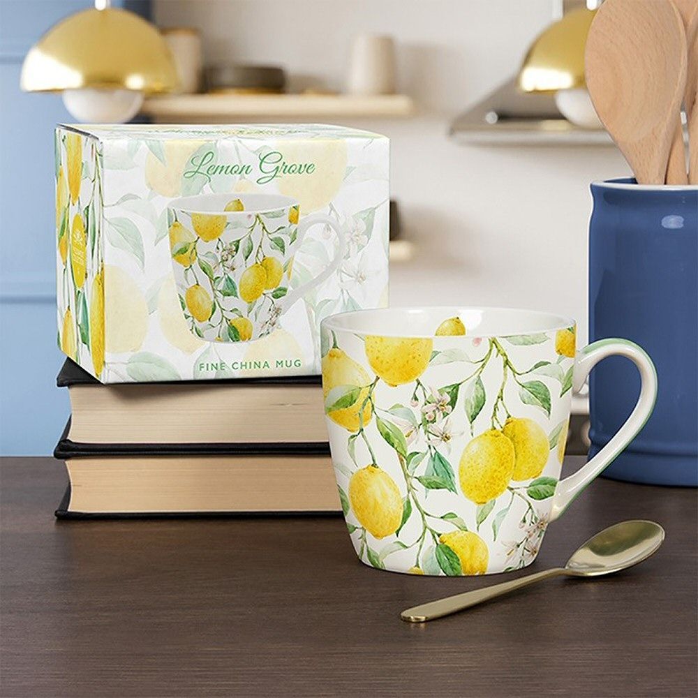 Lesser & Pavey Lemon Grove Breakfast Mug