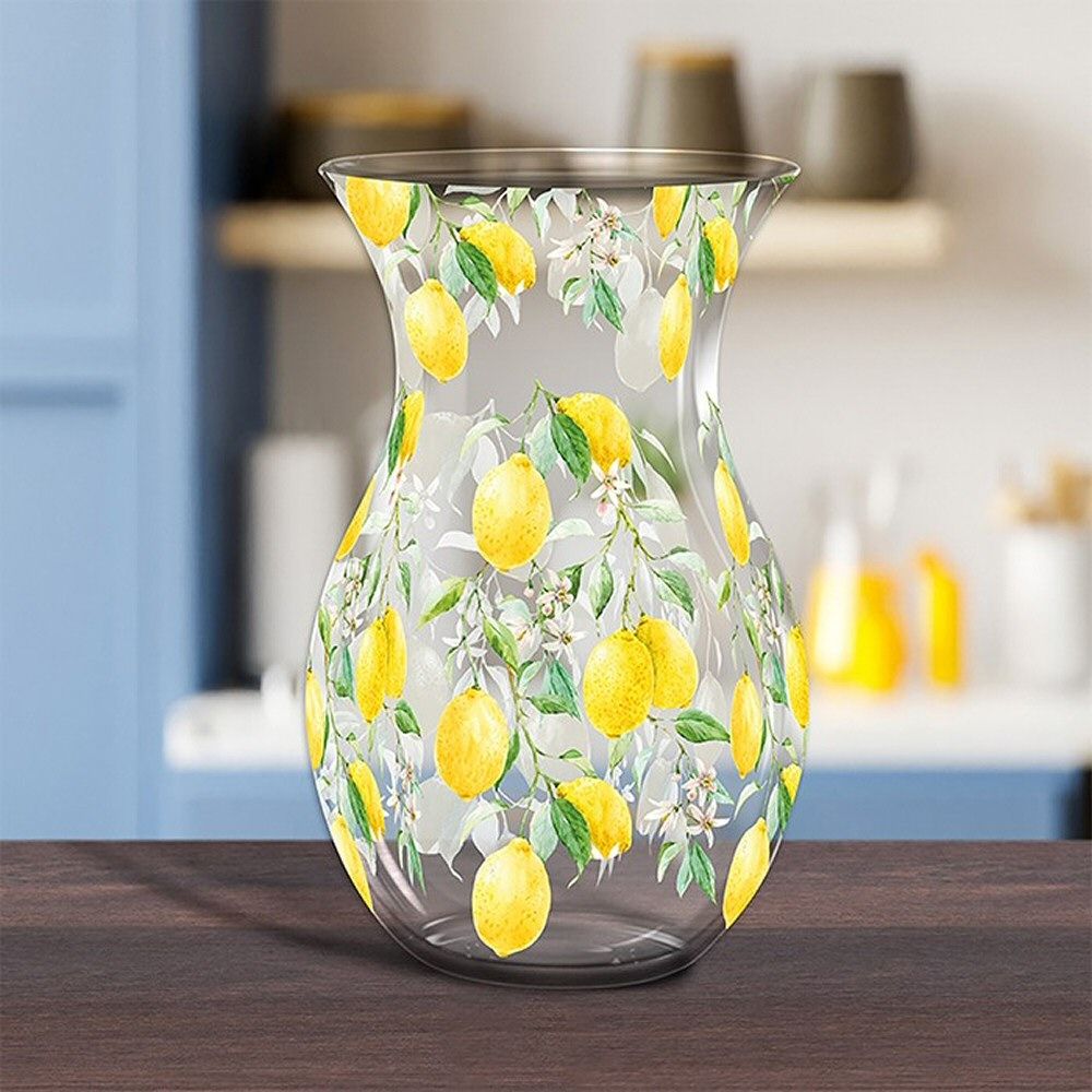 Joe Davies 12cm Lemon Grove Hand Painted Vase