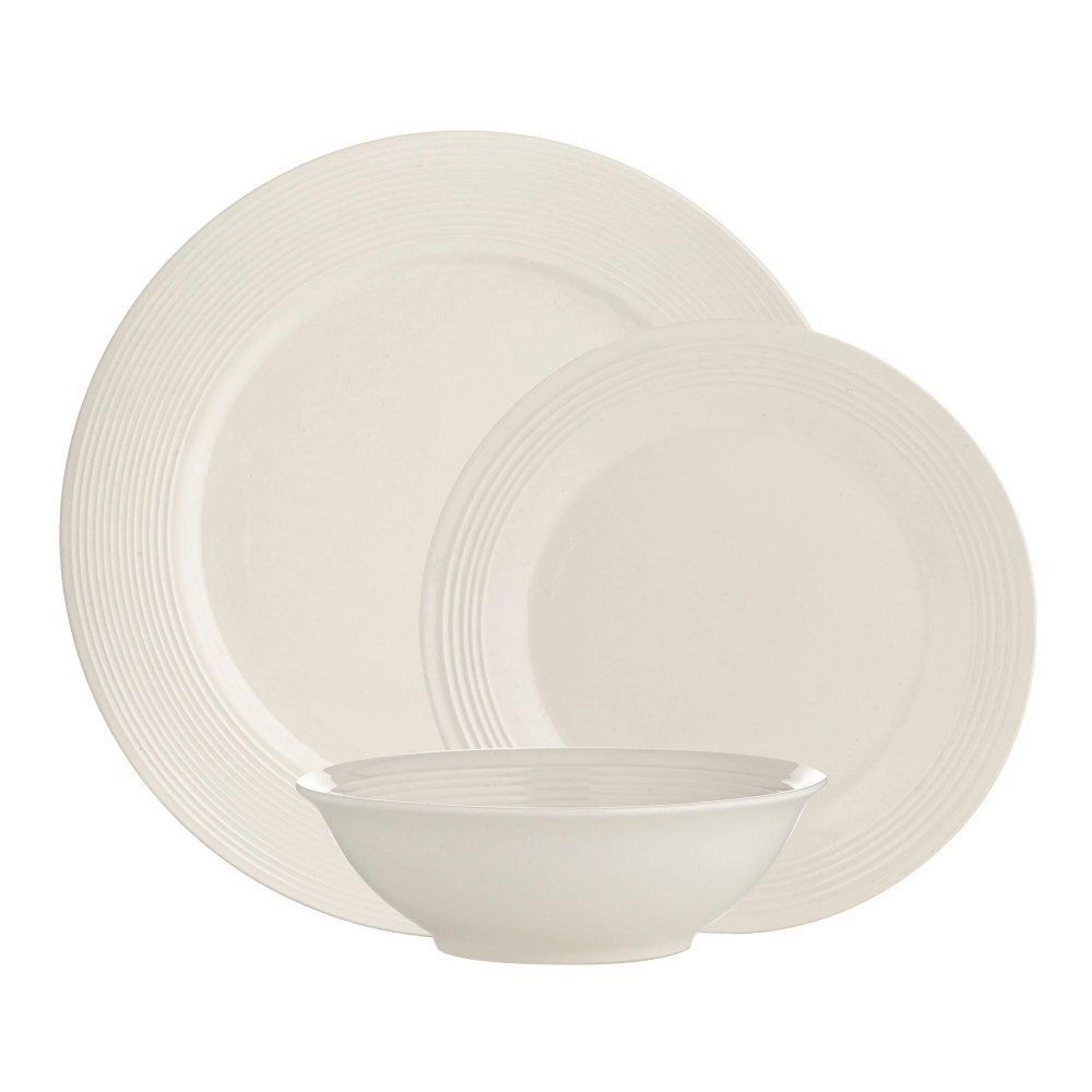 Price & Kensington White Metro Dinner Set (Set of 12)