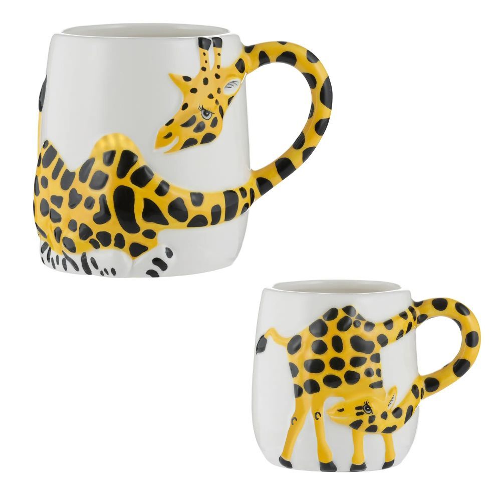 Price & Kensington Giraffe Mugs (Set of 2)