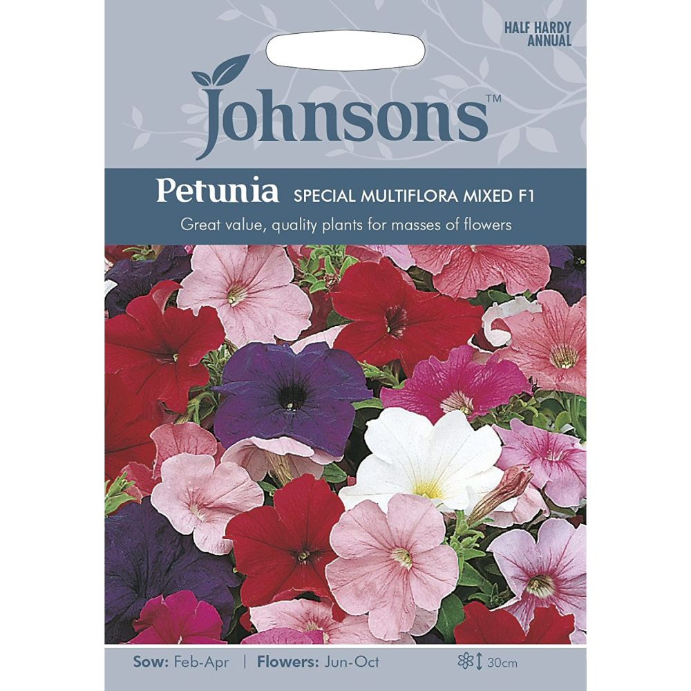 Johnson's Petunia Special Multi Flora Mixed
