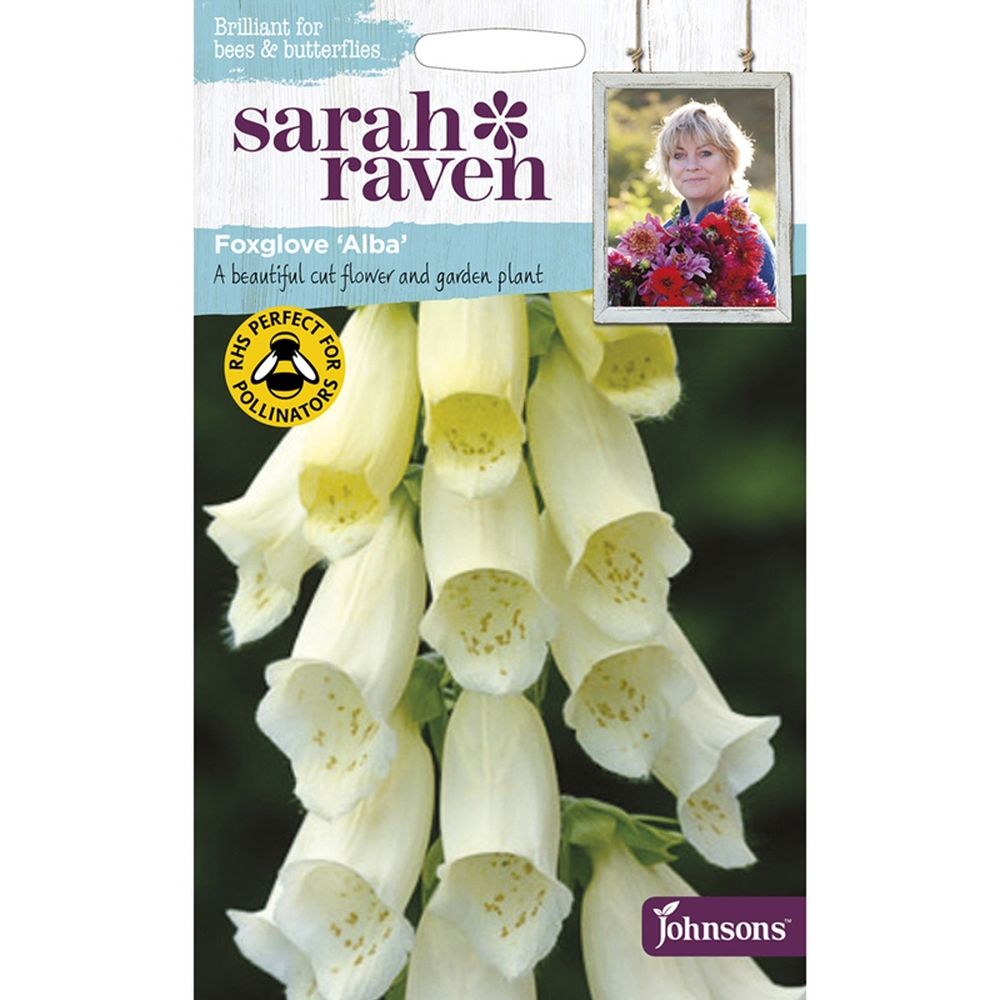 Sarah Raven Foxglove 'Alba' Seeds