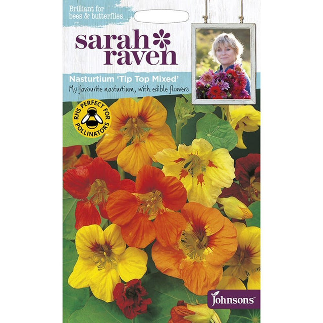 Sarah Raven Nasturtium 'Tip Top Mixed' Seeds