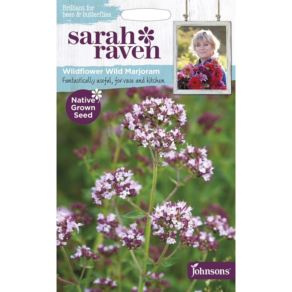 Sarah Raven Wildflower Wild Marjoram Seeds