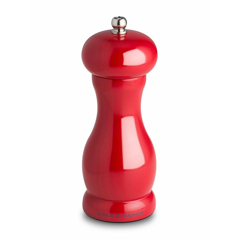 Cole & Mason Oxford Precision Red Gloss Salt Mill