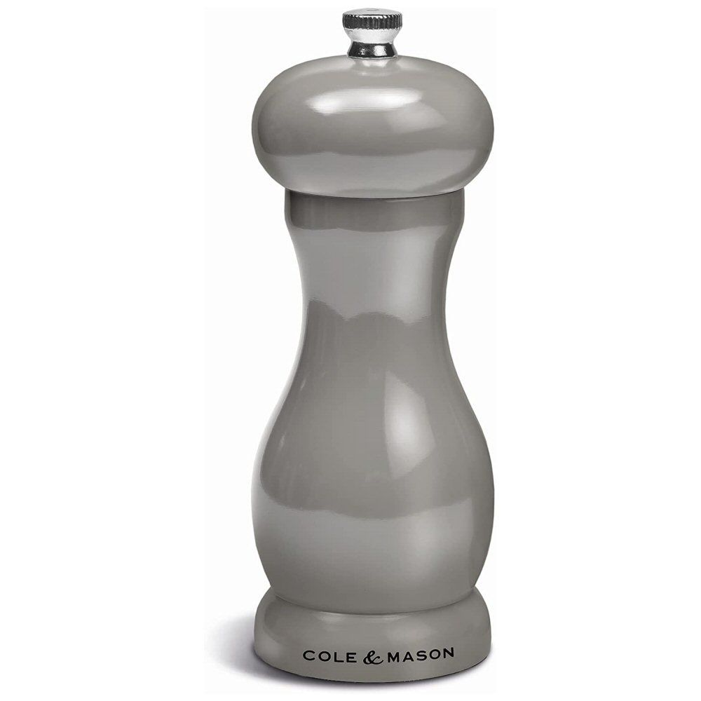 Cole & Mason Oxford Precision Grey Gloss Salt Mill