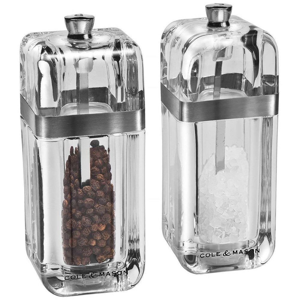 Cole and Mason 130mm Precision Kempton Salt and Pepper Gift Set