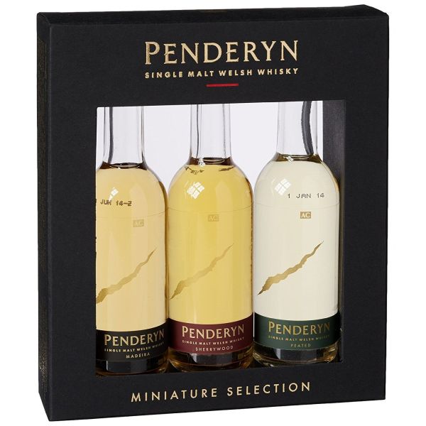 Penderyn 3 x 5cl Miniatures Gift Pack