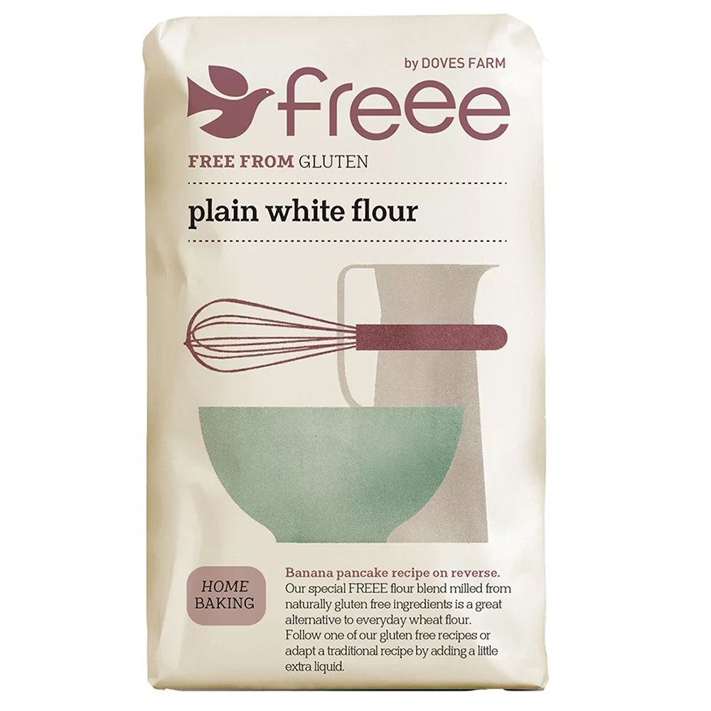Doves Farm 1kg Gluten Free Plain White Flour