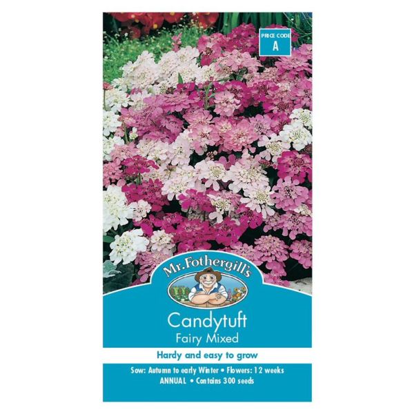 Mr Fothergill's Candytuft Fairy Mixed Seeds