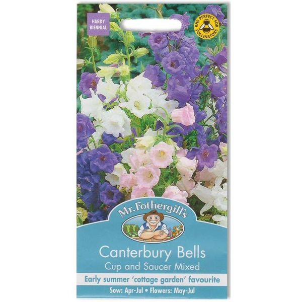 Mr Fothergill's Canterbury Bells Cup & Saucer Mixed Seeds