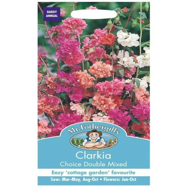 Mr Fothergill's Clarkia Choice Double Mixed Seeds