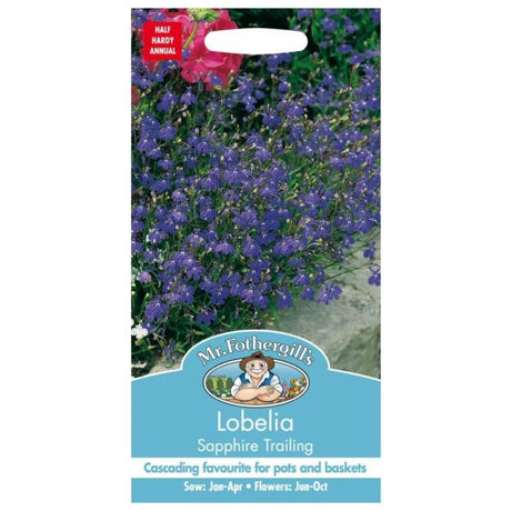 Mr Fothergill's Lobelia Sapphire Trailing Seeds
