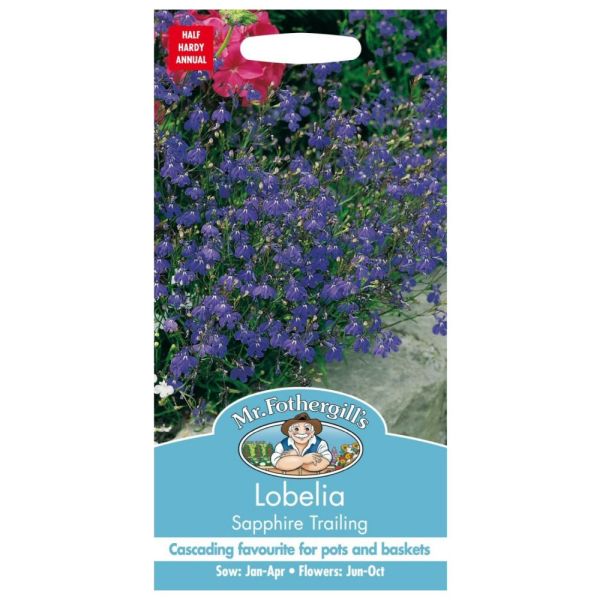 Mr Fothergill's Lobelia Sapphire Trailing Seeds