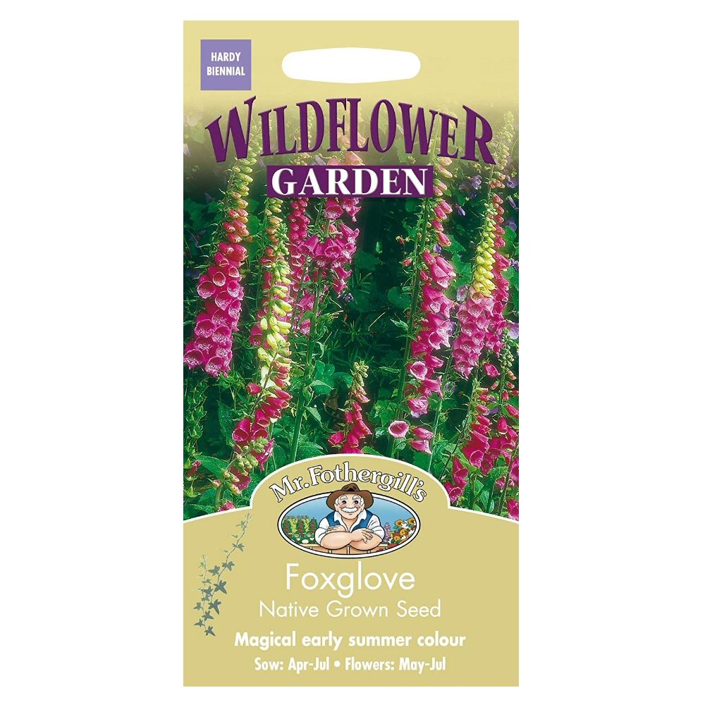 Mr Fothergill's Wildflowers Foxglove Seeds