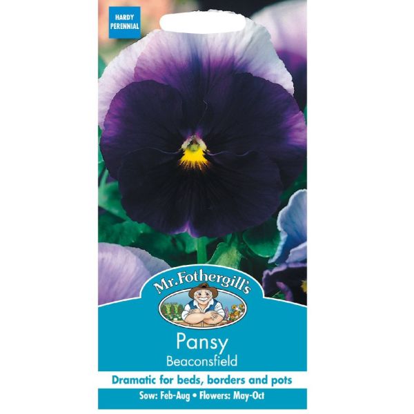 Mr Fothergill's Pansy Beaconsfield Seeds