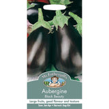Mr Fothergill's Aubergine Black Beauty Vegetable Seeds