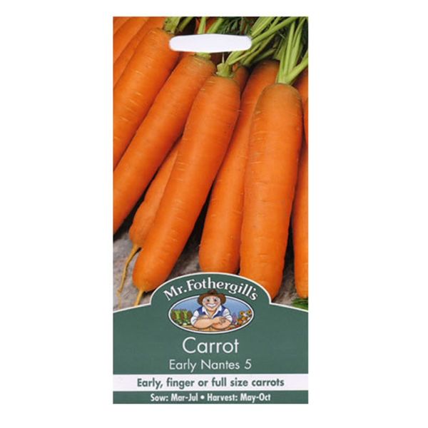 Mr Fothergill's Carrot Early Nantes 5 Seeds