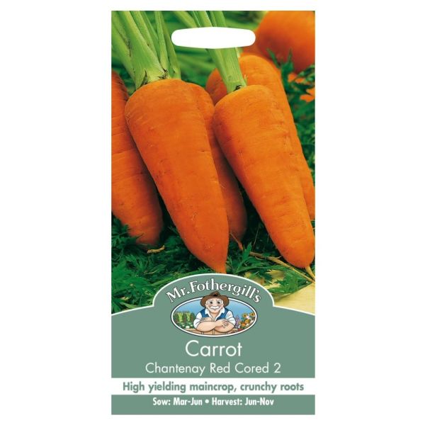 Mr Fothergill's Carrot Chantenay Red Cored 2 Seeds