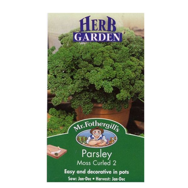 Mr Fothergill's Moss Curled 2 Parsley Herb Seeds