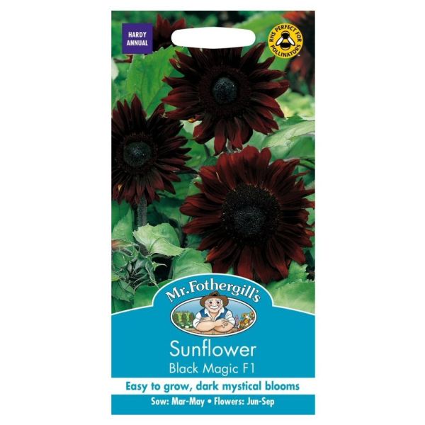 Mr Fothergill's Sunflower 'Black Magic' F1 Seeds