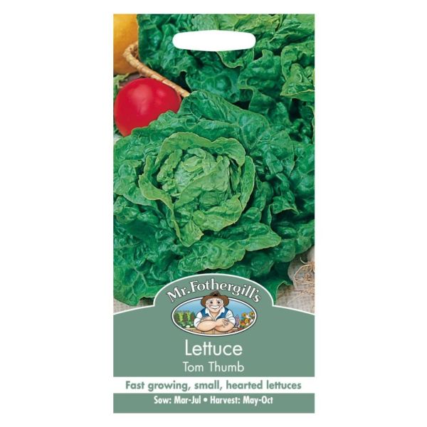 Mr Fothergill's Lettuce Tom Thumb Seeds