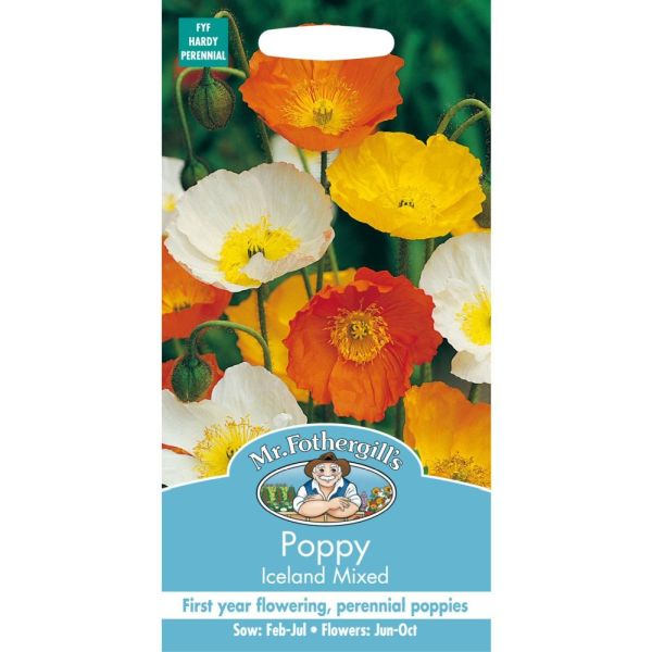 Mr Fothergill's Poppy Iceland Mixed Seeds