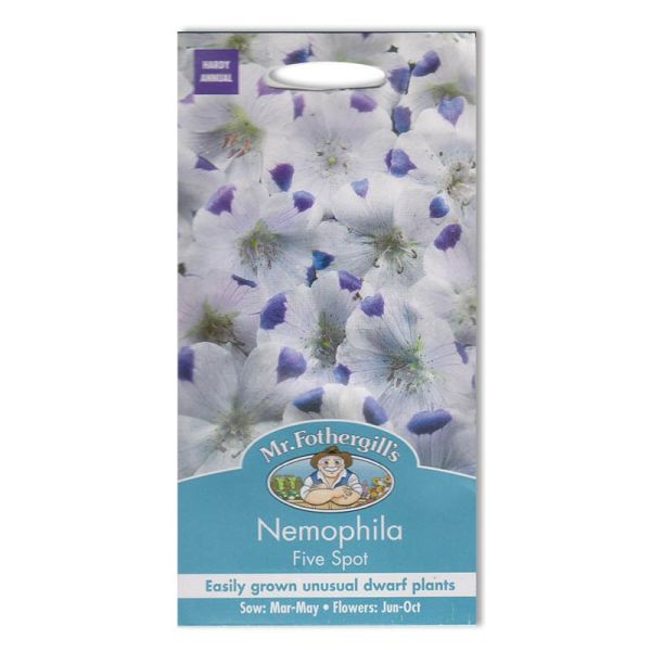 Mr Fothergill's Nemophila Five Spot Seeds