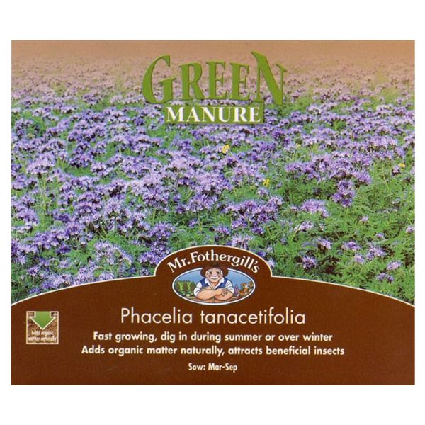 Mr Fothergill's Green Manure Phacelia Tanacetifolia Seeds