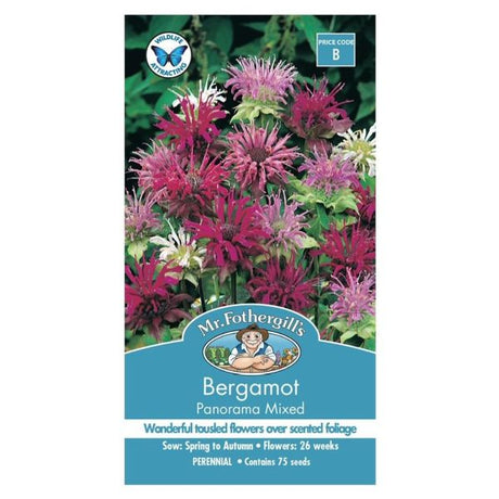 Mr Fothergill's Bergamot Panorama Mixed Seeds