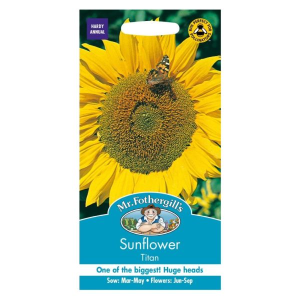 Mr Fothergill's Titan Sunflower Seeds