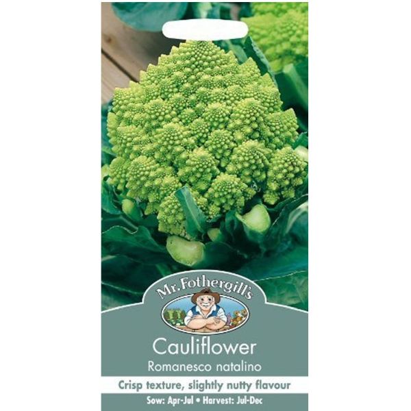 Mr Fothergill's Cauliflower (Broccoli) Romanesco Natalino