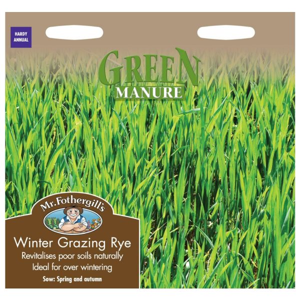 Mr Fothergill's Green Manure Winter Rye Seeds