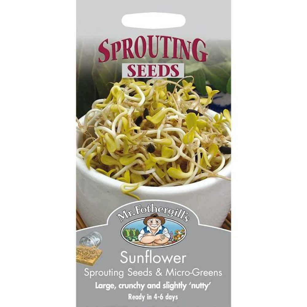 Mr Fothergill's Sunflower Black Sprouting Seeds – Old Railway Line ...