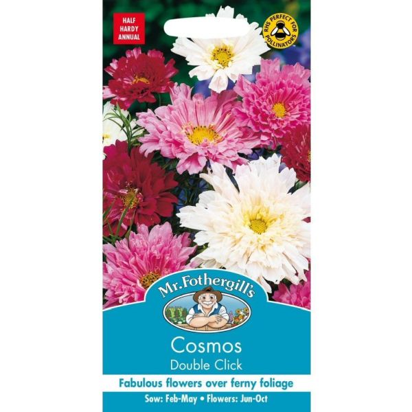 Mr Fothergill's Cosmos 'Double Click Mixed' 30 Seeds