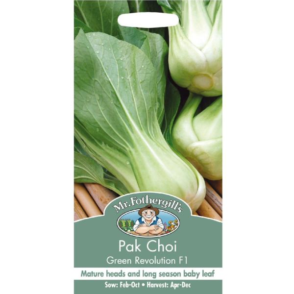 Mr Fothergill's Pak Choi Green Revolution F1 Seeds