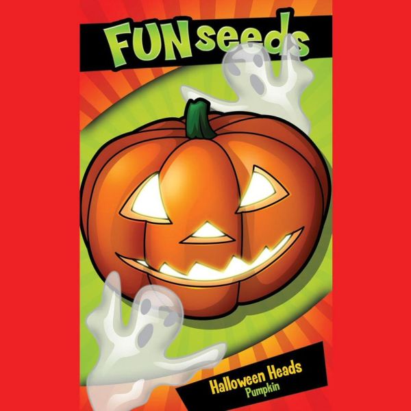Mr Fothergill's Fun Seeds Halloween Heads Pumpkin Seeds