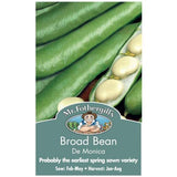 Mr Fothergill's Broad Bean De Monica Seeds