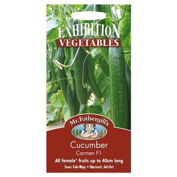 Mr Fothergill's Cucumber Carmen F1 Seeds