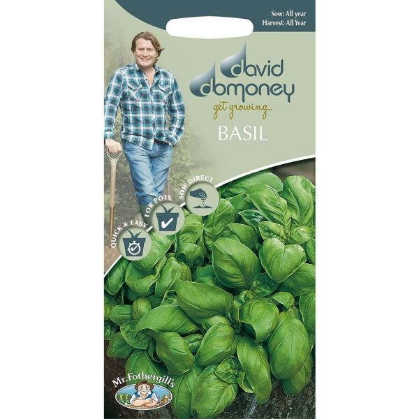 David Domoney Sweet Basil Seeds
