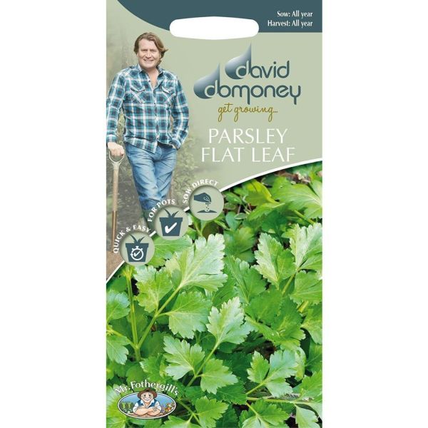 David Domoney Parsley Flat Leaf Seeds