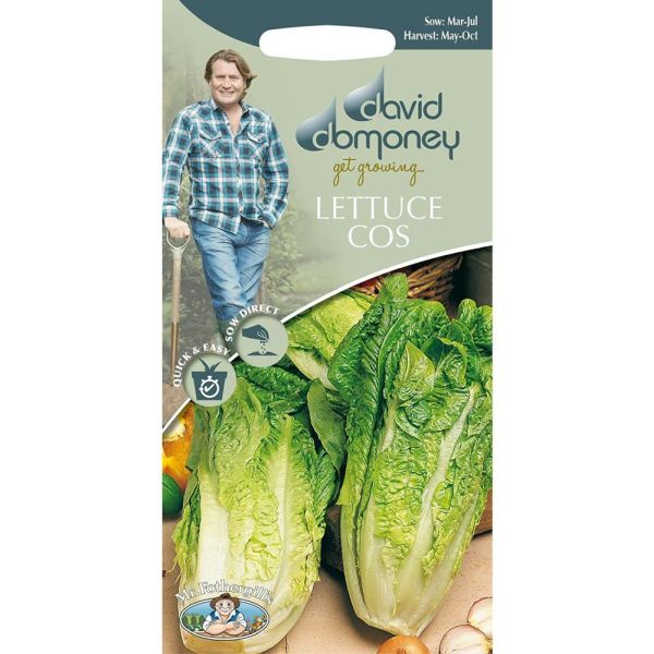 David Domoney Lettuce Cos 'Tantan' Seeds