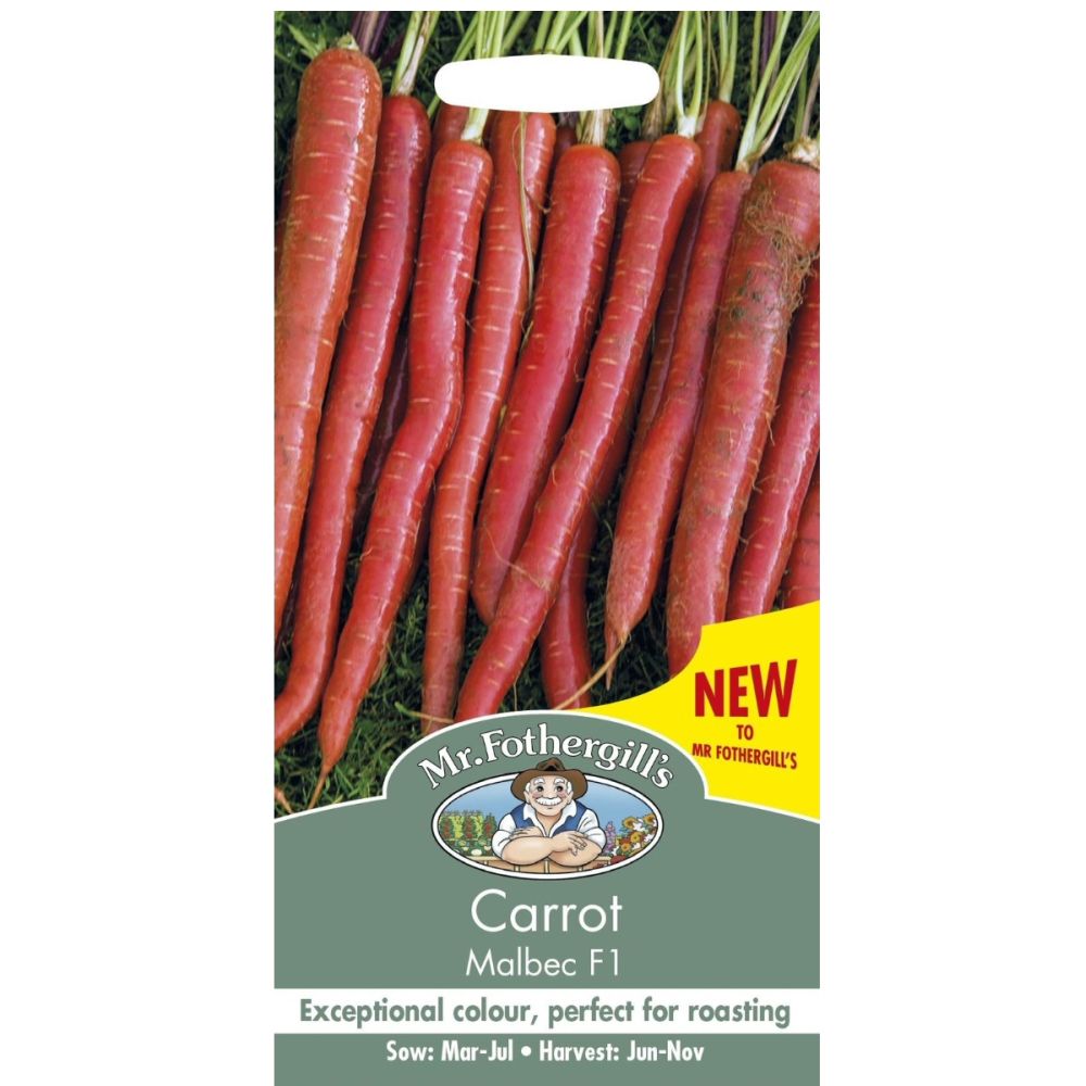 Mr Fothergill's Carrot 'Malbec F1' Seeds
