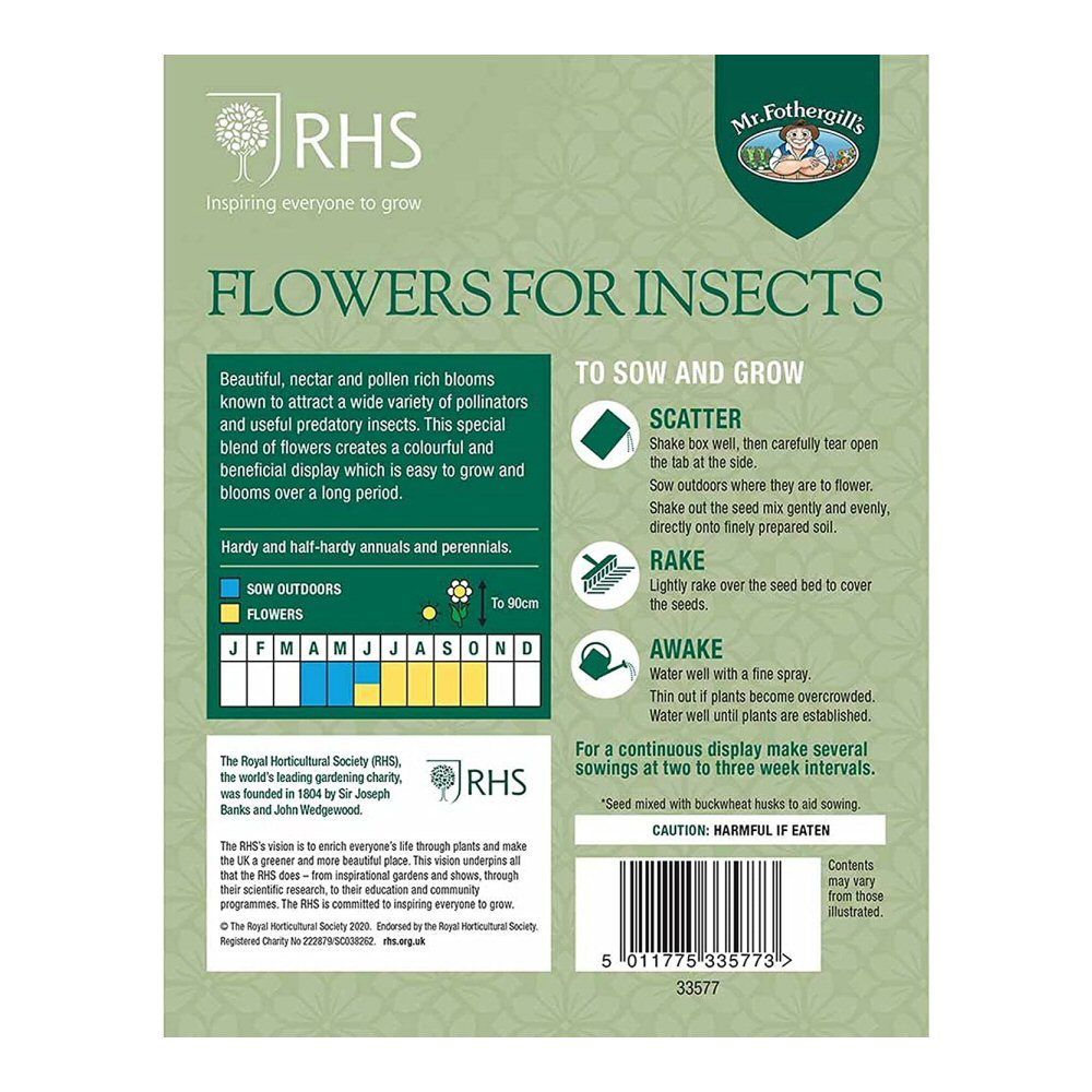 RHS Flowers for Insects Seed Mix