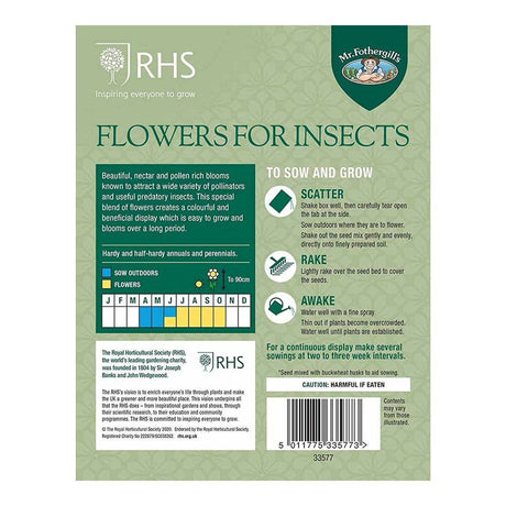 RHS Flowers for Insects Seed Mix